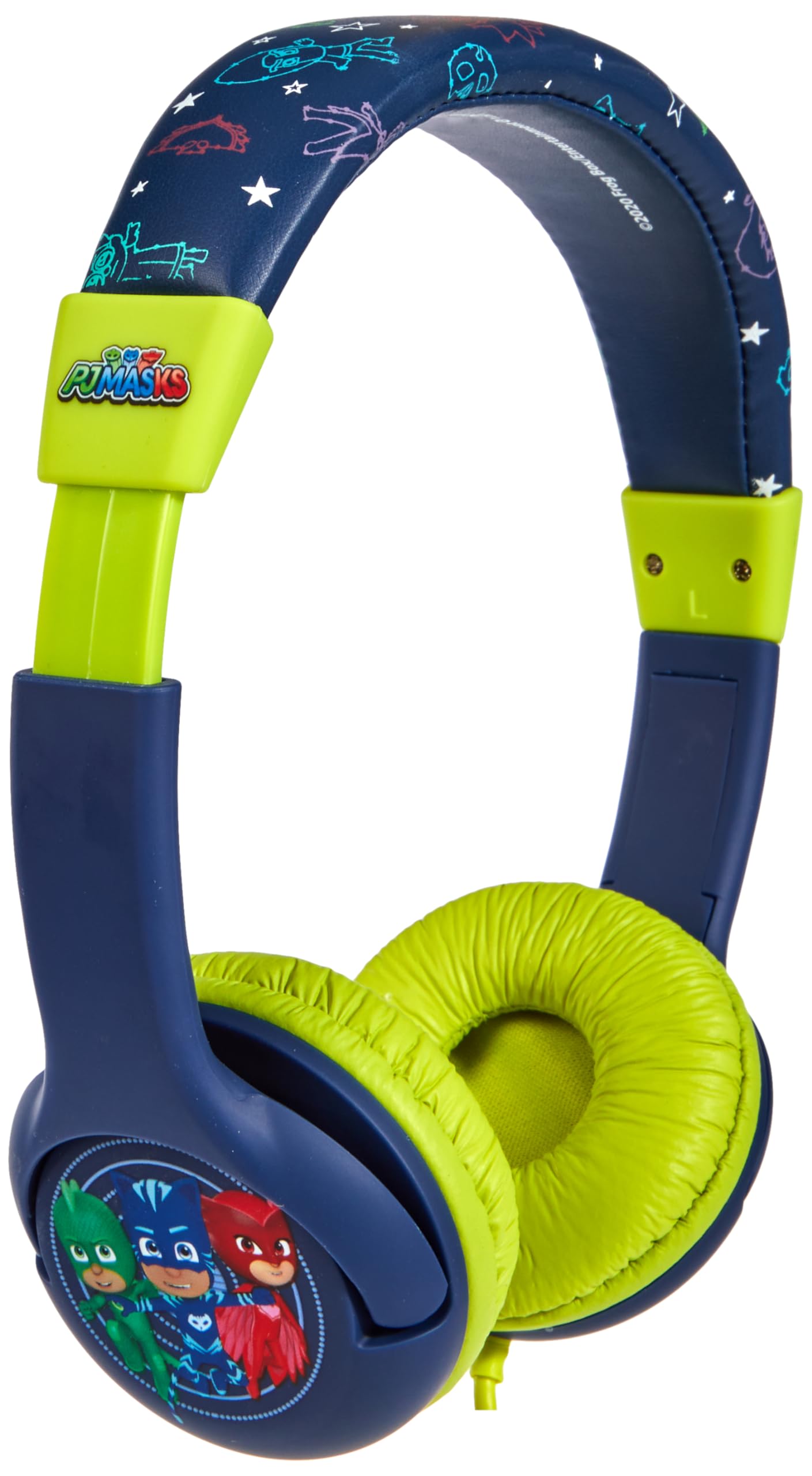 Otl Technologies Pj Masks - Auriculares Con Cable Para NiñOs, Azul Otl Technologies Pj Masks - Auriculares Con Cable Para NiñOs, Azul